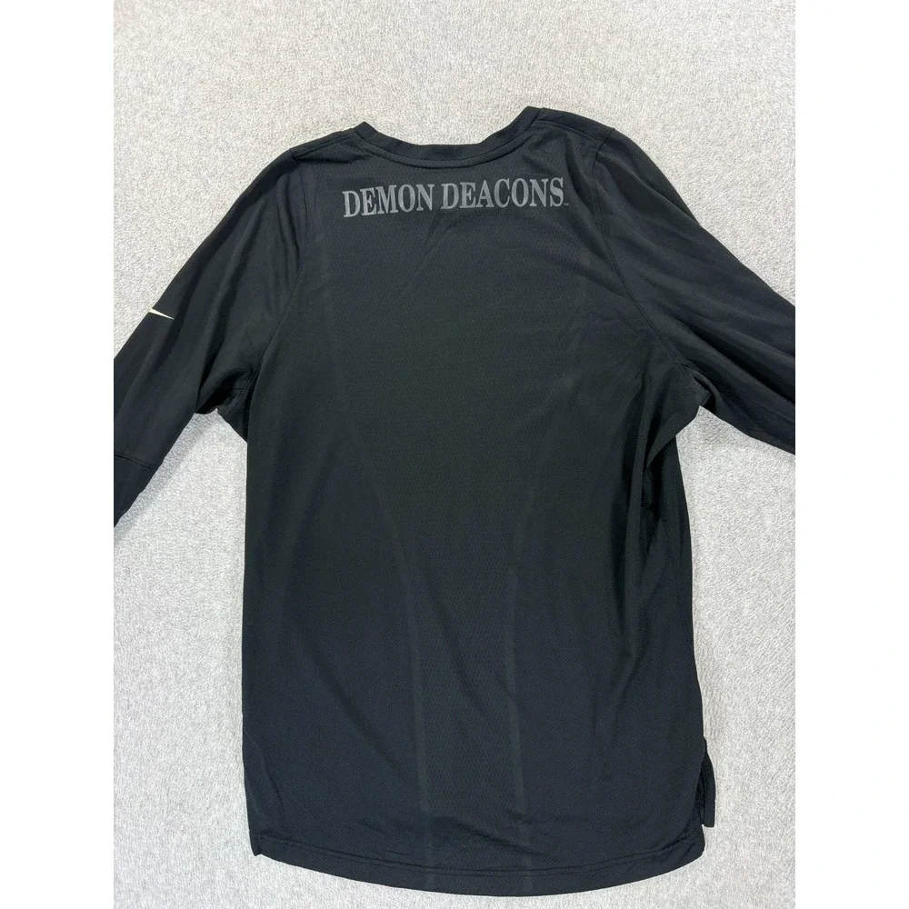 Wake Forest Demon Deacons Nike Team Issue Practice Shirt (Men's Medium) Black